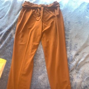 cute brown work pants